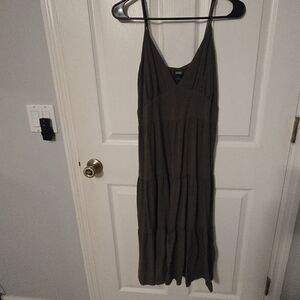 Wild Fable Dark Green Maxi Dress